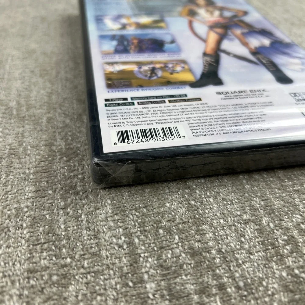 Square Enix Final Fantasy X-2 PS2 Video Game New Sealed Black Label NTSC JRPG